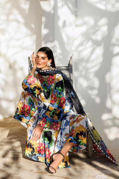 Jazmin | Summer Lawn 26 | USE-9324 - Dress - available at Maria Faisal in UK and USA.