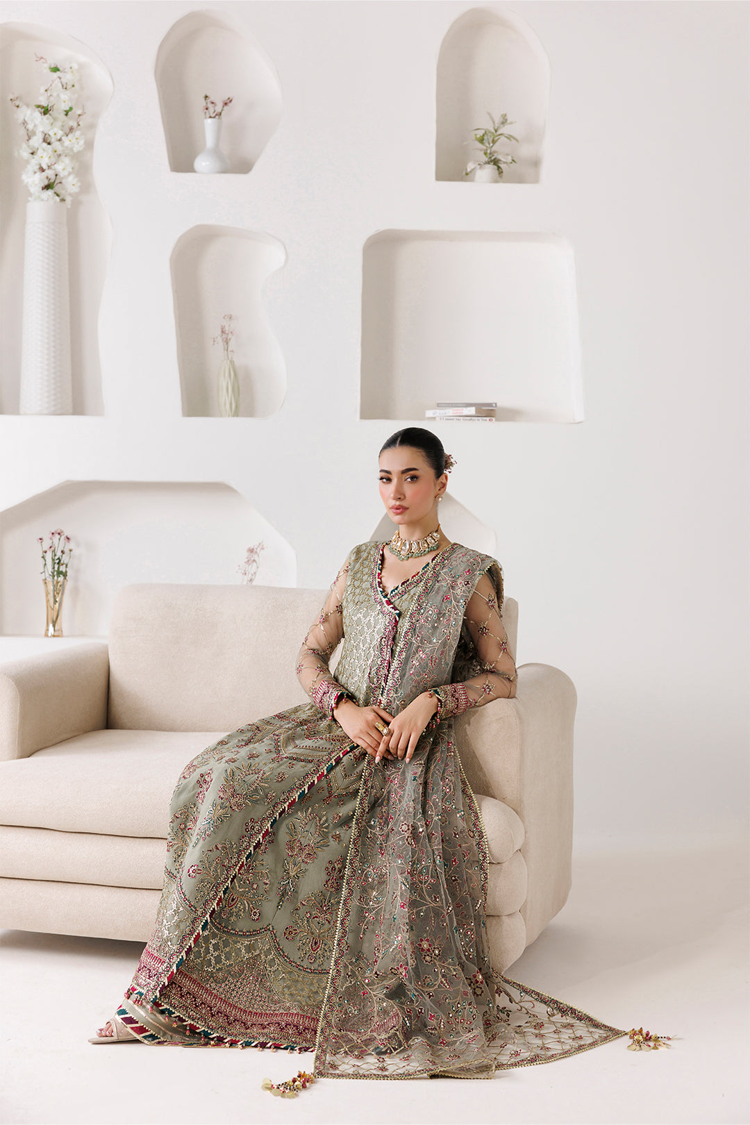 Alizeh | La Ruhe Formals | AF-CH-2268-Grace - Formal Dress - available at Maria Faisal in UK and USA.