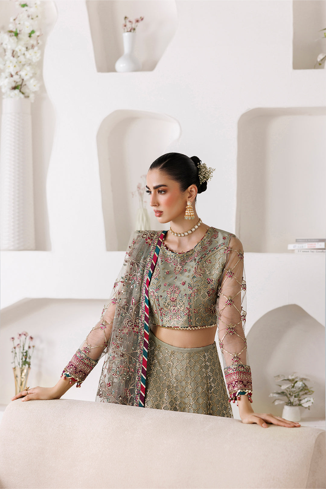 Alizeh | La Ruhe Formals | AF-CH-2268-Grace - Formal Dress - available at Maria Faisal in UK and USA.