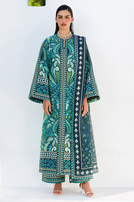 Jazmin | Summer Lawn 26 | USE-9313 - Dress - available at Maria Faisal in UK and USA.