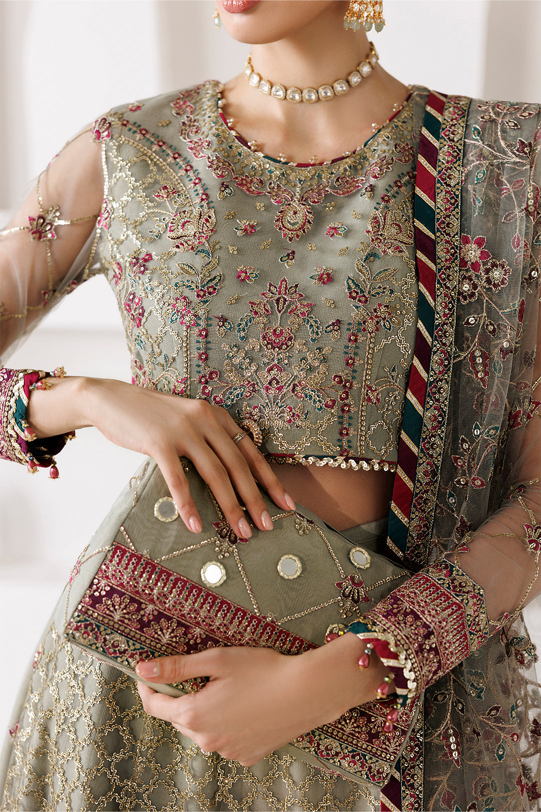 Alizeh | La Ruhe Formals | AF-CH-2268-Grace - Formal Dress - available at Maria Faisal in UK and USA.