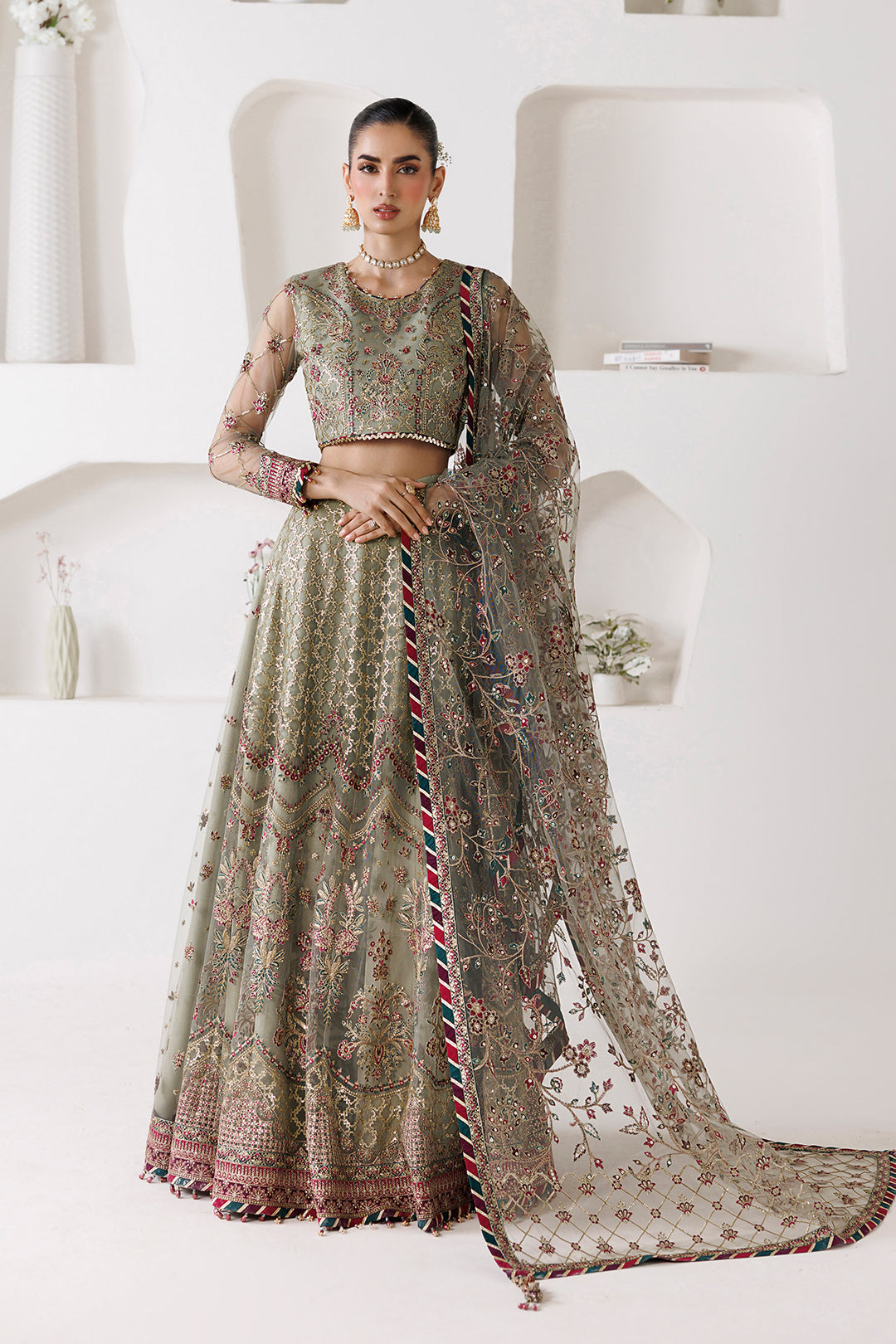 Alizeh | La Ruhe Formals | AF-CH-2268-Grace - Formal Dress - available at Maria Faisal in UK and USA.