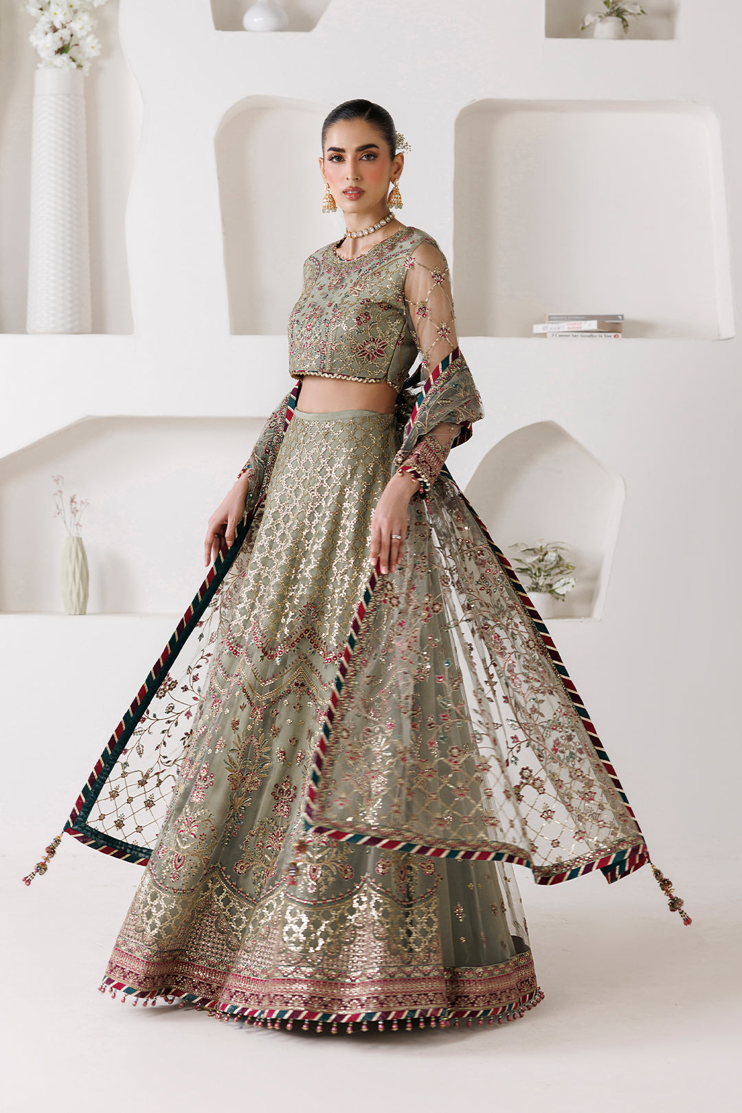 Alizeh | La Ruhe Formals | AF-CH-2268-Grace - Formal Dress - available at Maria Faisal in UK and USA.