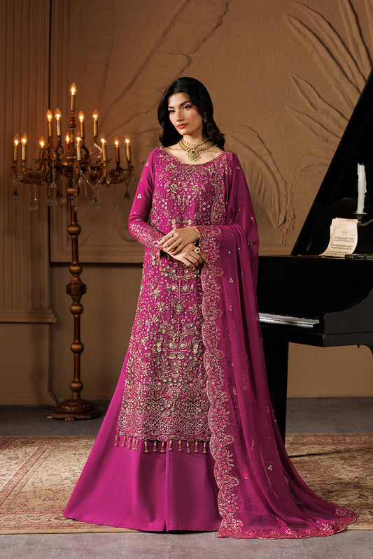 Emaan Adeel | Celeste Festive Edit | EMBER - Formal Dress - available at Maria Faisal in UK and USA.