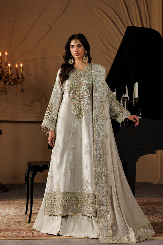 Emaan Adeel | Celeste Festive Edit | JEWEL - Formal Dress - available at Maria Faisal in UK and USA.