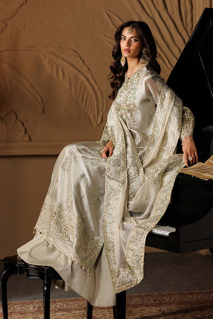 Emaan Adeel | Celeste Festive Edit | JEWEL - Formal Dress - available at Maria Faisal in UK and USA.