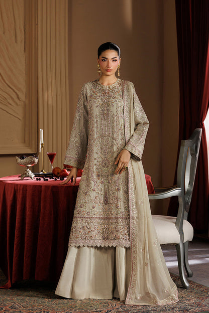 Emaan Adeel | Celeste Festive Edit | ELARA - Formal Dress - available at Maria Faisal in UK and USA.