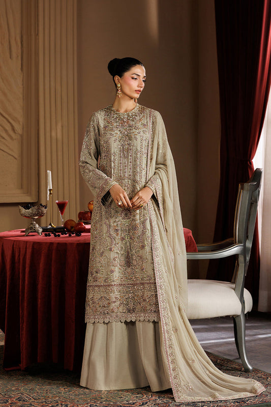Emaan Adeel | Celeste Festive Edit | ELARA - Formal Dress - available at Maria Faisal in UK and USA.
