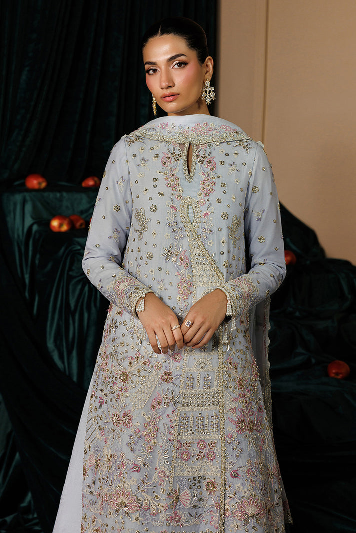 Emaan Adeel | Celeste Festive Edit | SELENE - Formal Dress - available at Maria Faisal in UK and USA.