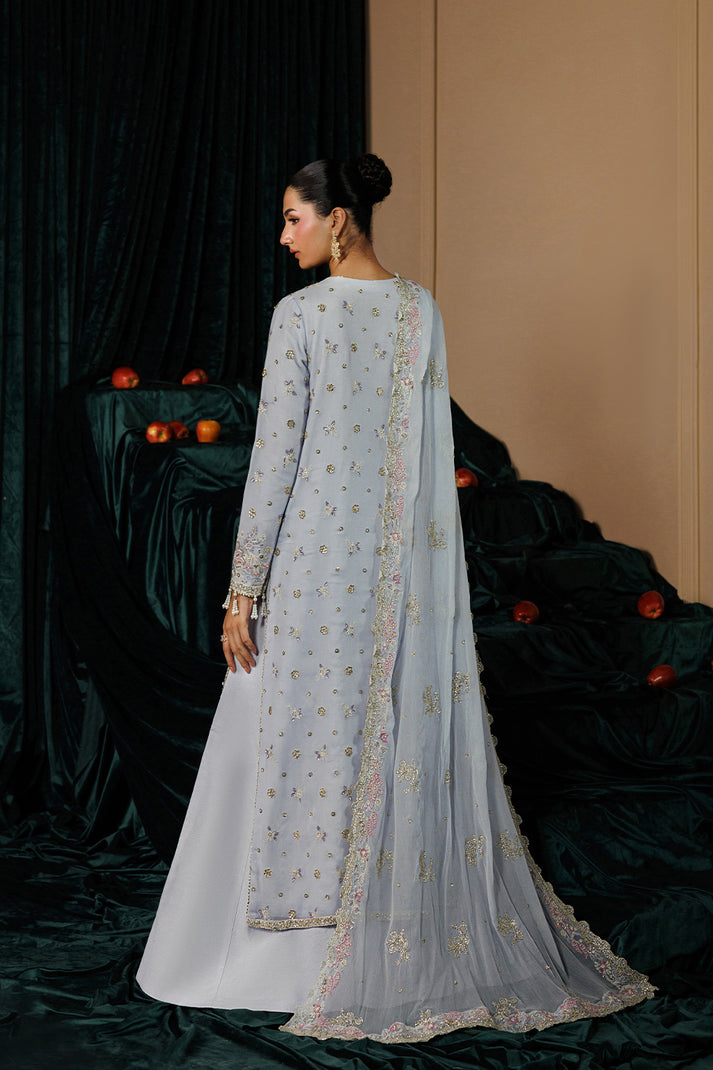 Emaan Adeel | Celeste Festive Edit | SELENE - Formal Dress - available at Maria Faisal in UK and USA.