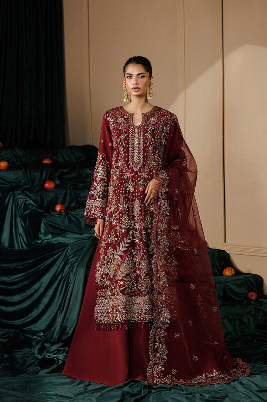 Emaan Adeel | Celeste Festive Edit | SOLSTICE - Formal Dress - available at Maria Faisal in UK and USA.