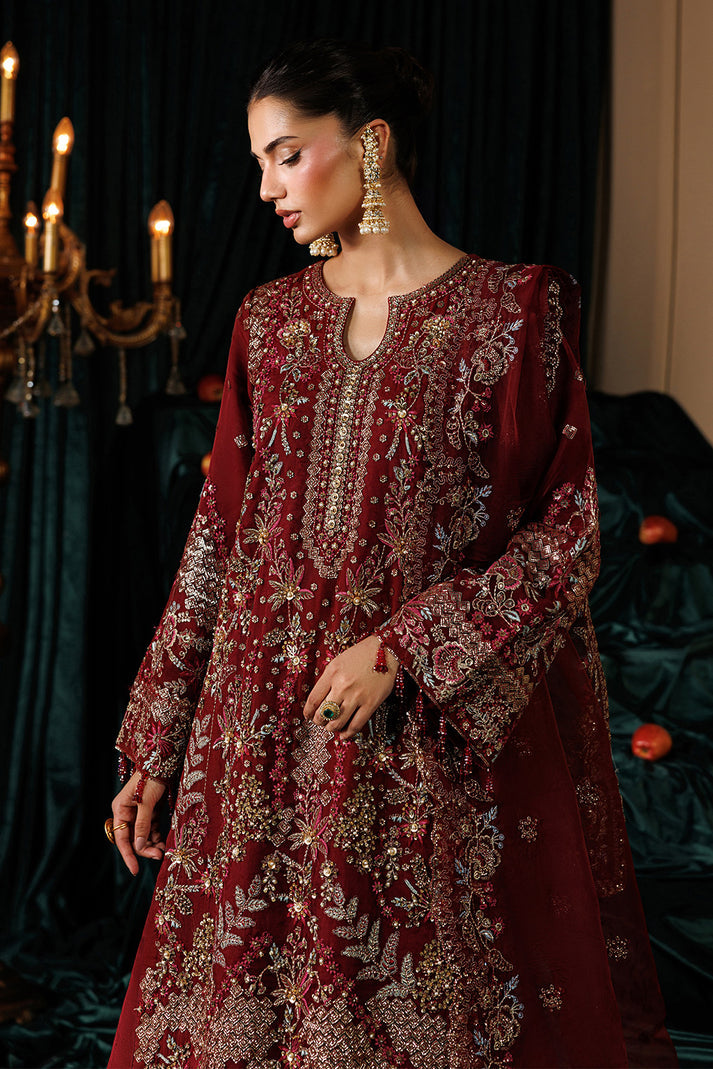 Emaan Adeel | Celeste Festive Edit | SOLSTICE - Formal Dress - available at Maria Faisal in UK and USA.