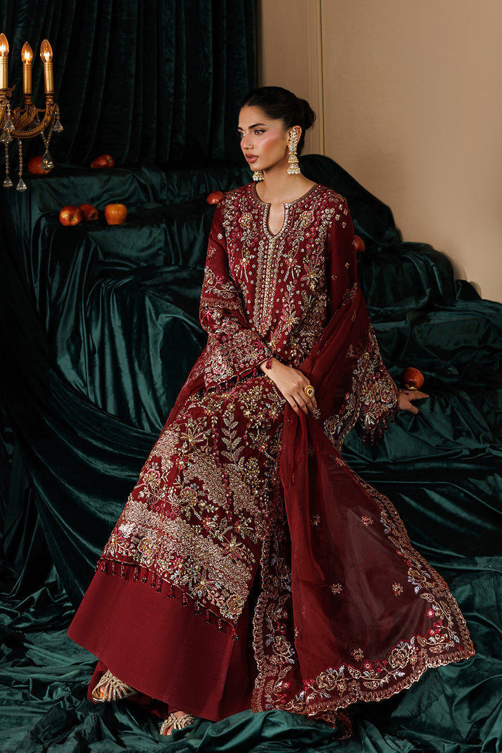 Emaan Adeel | Celeste Festive Edit | SOLSTICE - Formal Dress - available at Maria Faisal in UK and USA.