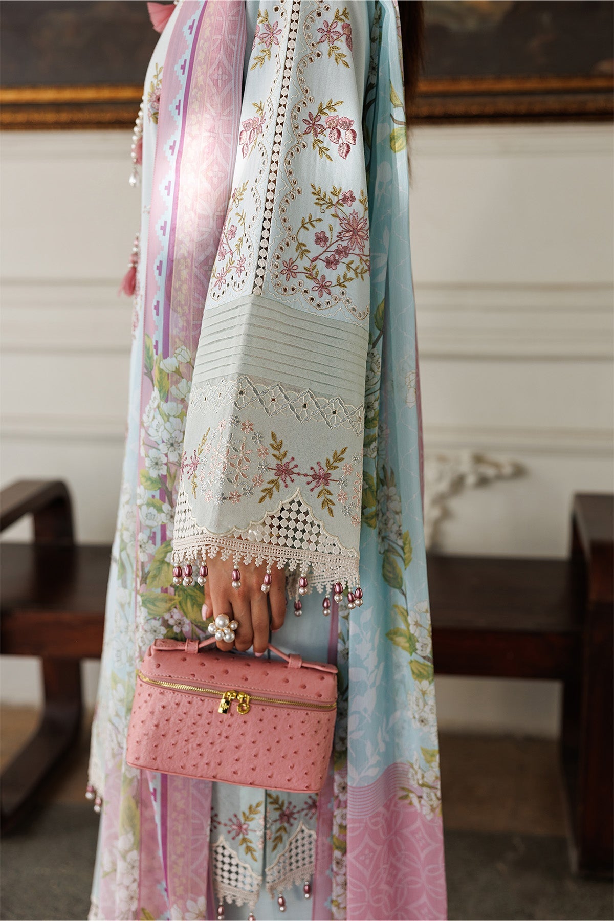 Alizeh | Eid Festive Lawn | AF-EL-7050-Sabrina - Luxury Dress - available at Maria Faisal in UK and USA.