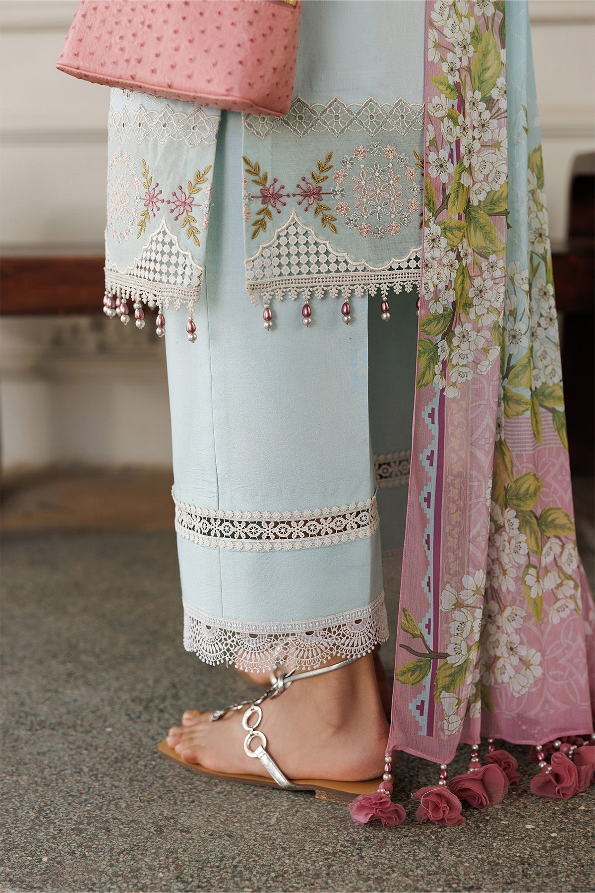 Alizeh | Eid Festive Lawn | AF-EL-7050-Sabrina - Luxury Dress - available at Maria Faisal in UK and USA.