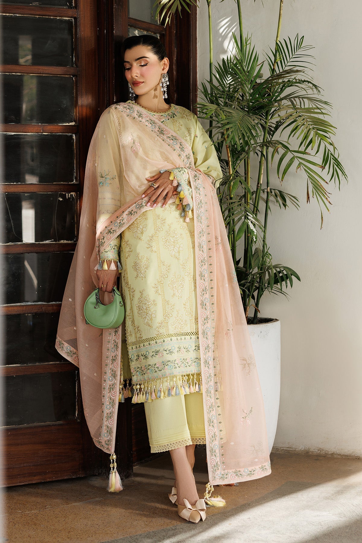 Alizeh | Eid Festive Lawn | AF-EL-7054-Faha - Luxury Dress - available at Maria Faisal in UK and USA.
