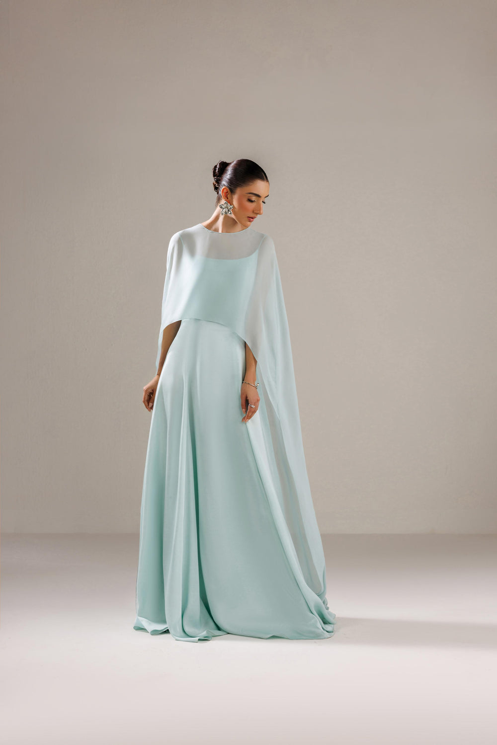 Caia | Basics 26 | Look 13 - Luxury Dress - available at Maria Faisal in UK and USA.