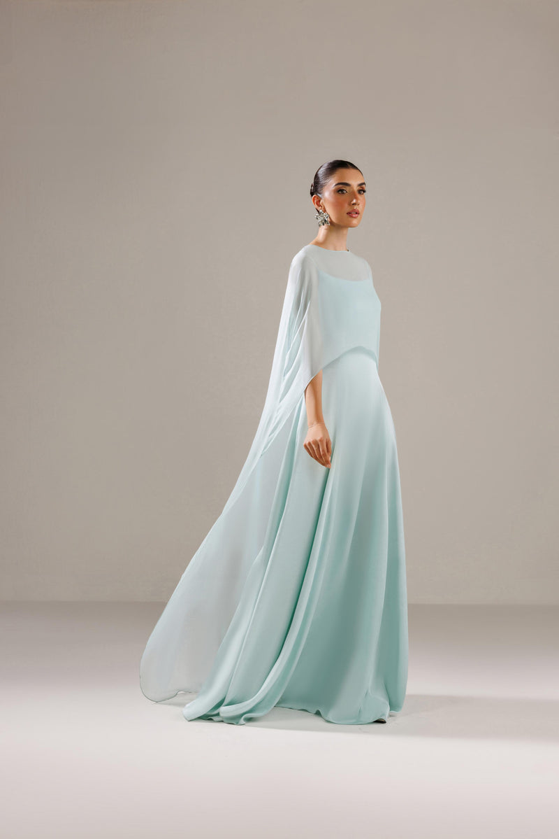 Caia | Basics 26 | Look 13 - Luxury Dress - available at Maria Faisal in UK and USA.