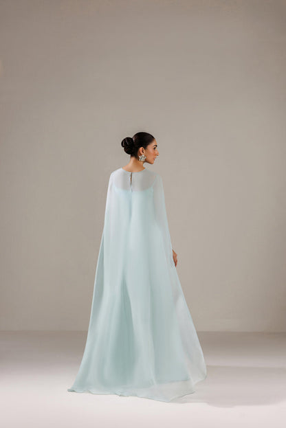 Caia | Basics 26 | Look 13 - Luxury Dress - available at Maria Faisal in UK and USA.