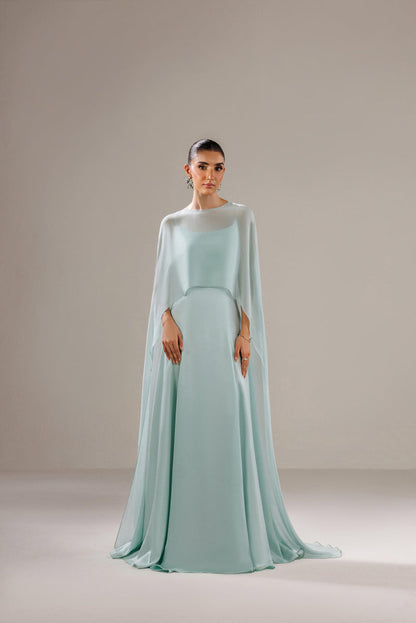 Caia | Basics 26 | Look 13 - Luxury Dress - available at Maria Faisal in UK and USA.