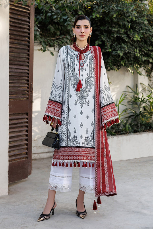 Alizeh | Eid Festive Lawn | AF-EL-7056-Kelly - Luxury Dress - available at Maria Faisal in UK and USA.