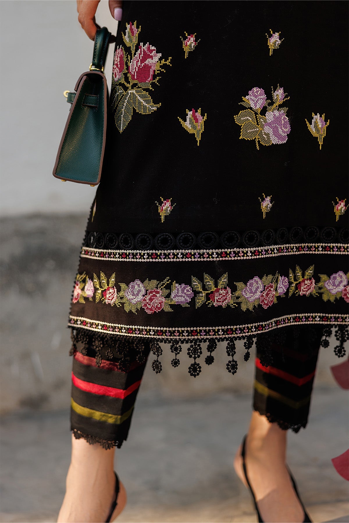 Alizeh | Eid Festive Lawn | AF-EL-7051-Vogue - Luxury Dress - available at Maria Faisal in UK and USA.