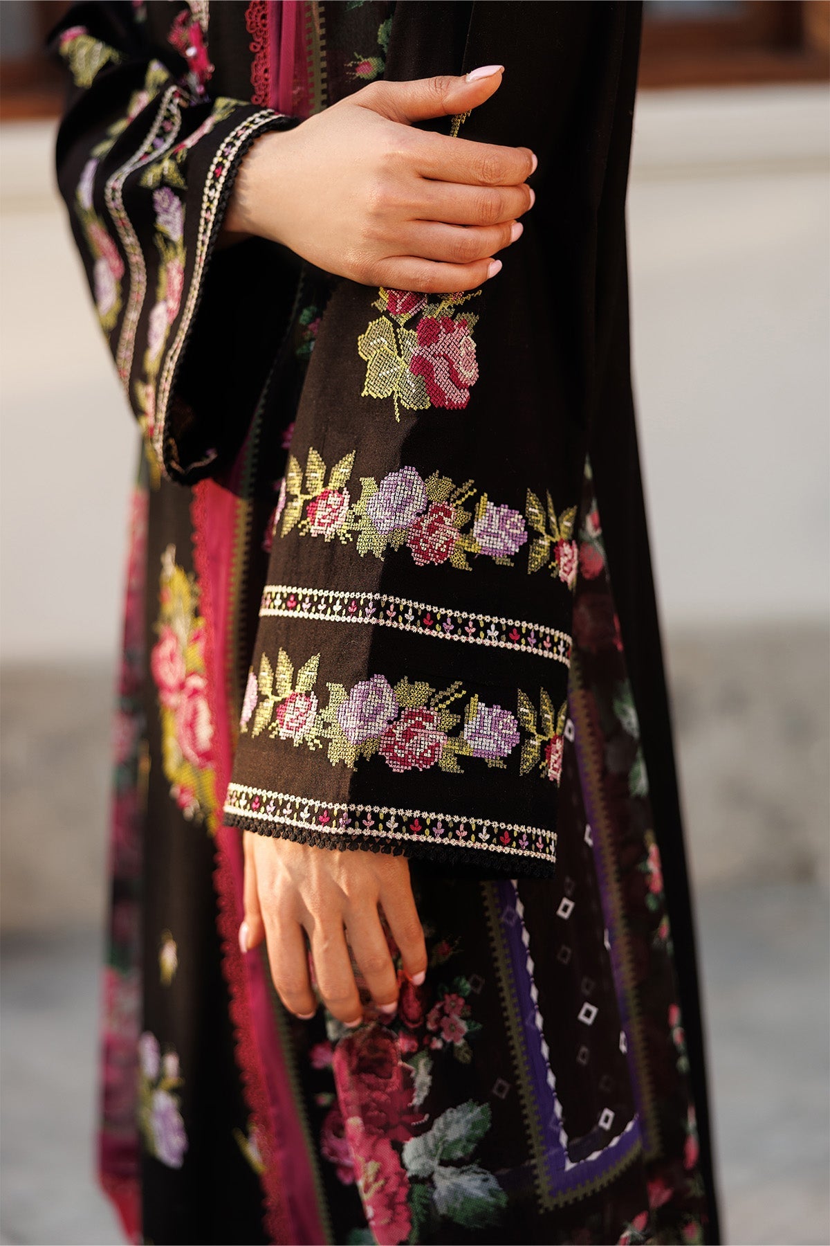 Alizeh | Eid Festive Lawn | AF-EL-7051-Vogue - Luxury Dress - available at Maria Faisal in UK and USA.