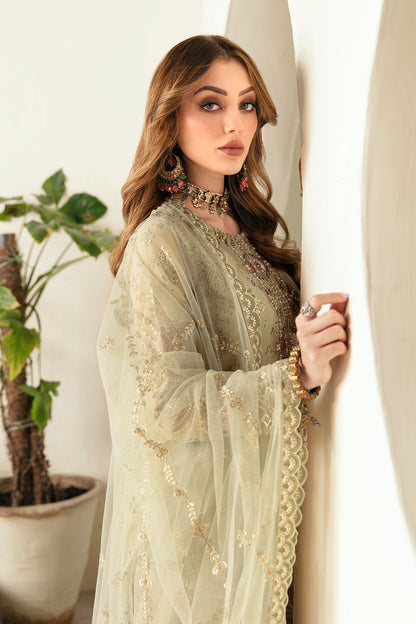Ramsha | Festive Formals | E-102 - Formal Dress - available at Maria Faisal in UK and USA.