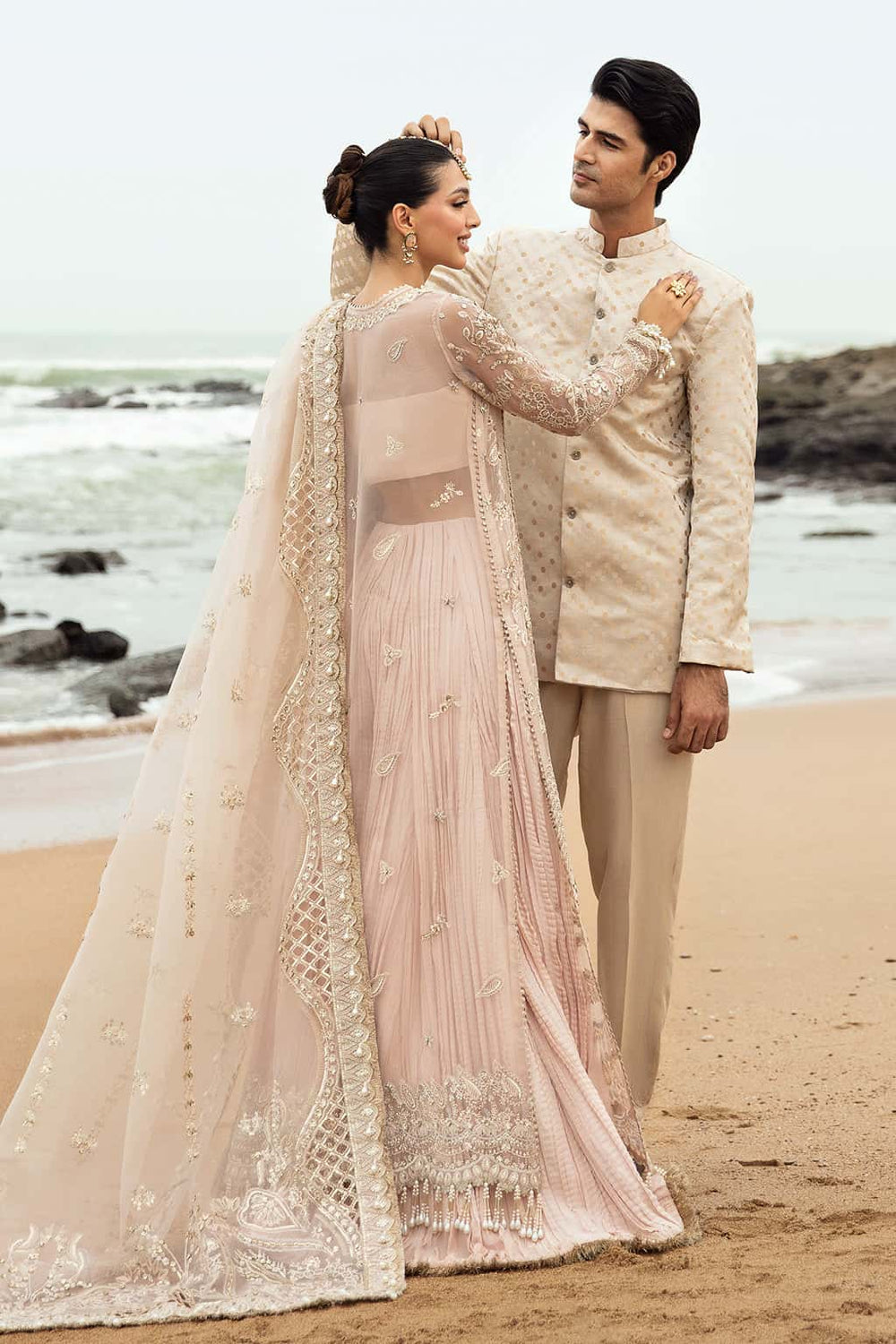 Afrozeh | Dastangoi Formals | Shahnoor - Formal Dress - available at Maria Faisal in UK and USA.