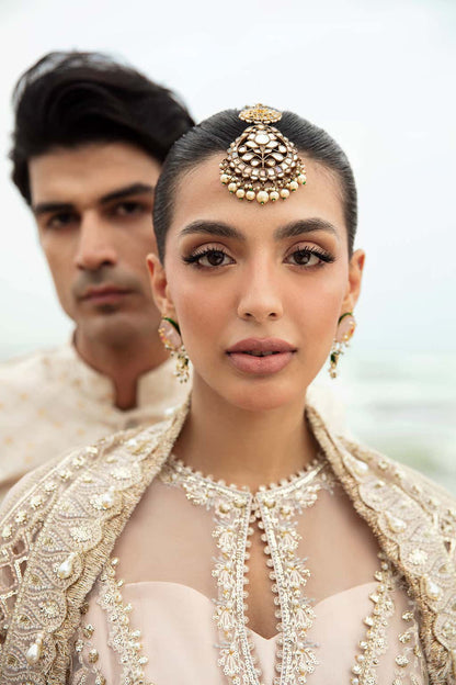 Afrozeh | Dastangoi Formals | Shahnoor - Formal Dress - available at Maria Faisal in UK and USA.