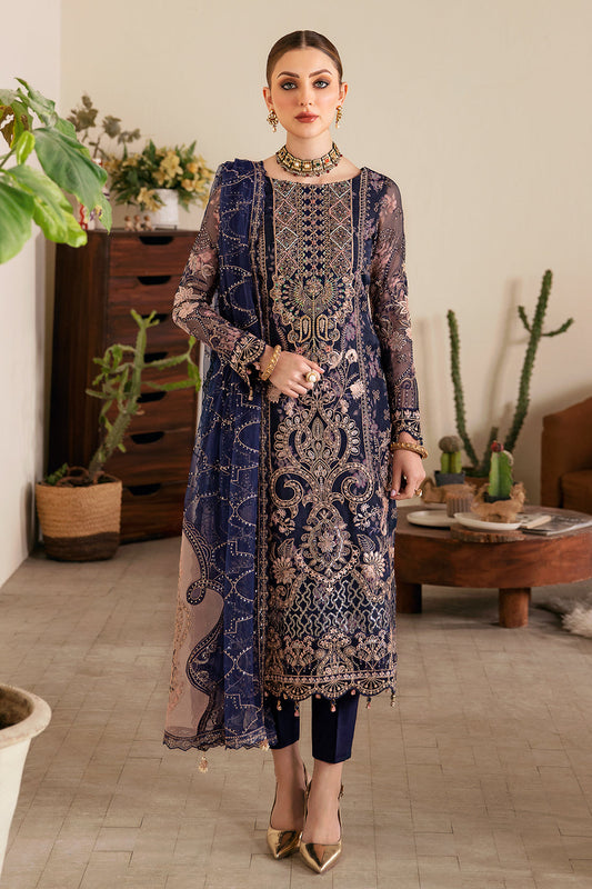 Ramsha | Festive Formals | E-101 - Formal Dress - available at Maria Faisal in UK and USA.