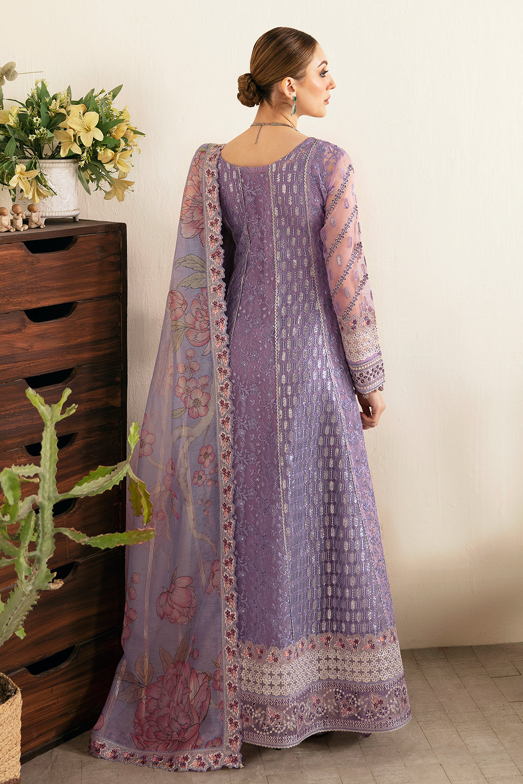 Ramsha | Festive Formals | E-107 - Formal Dress - available at Maria Faisal in UK and USA.