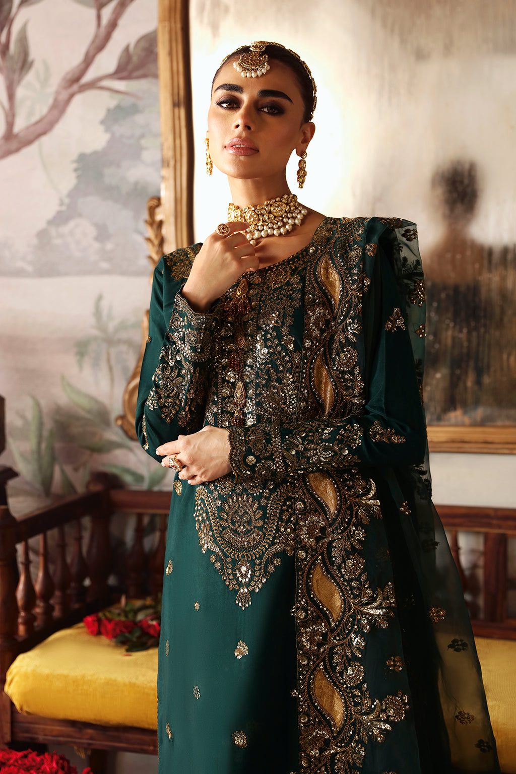 Shagna | Premium Raw Silk | Zaib S-03 - Ladies Clothes - Maria Faisal