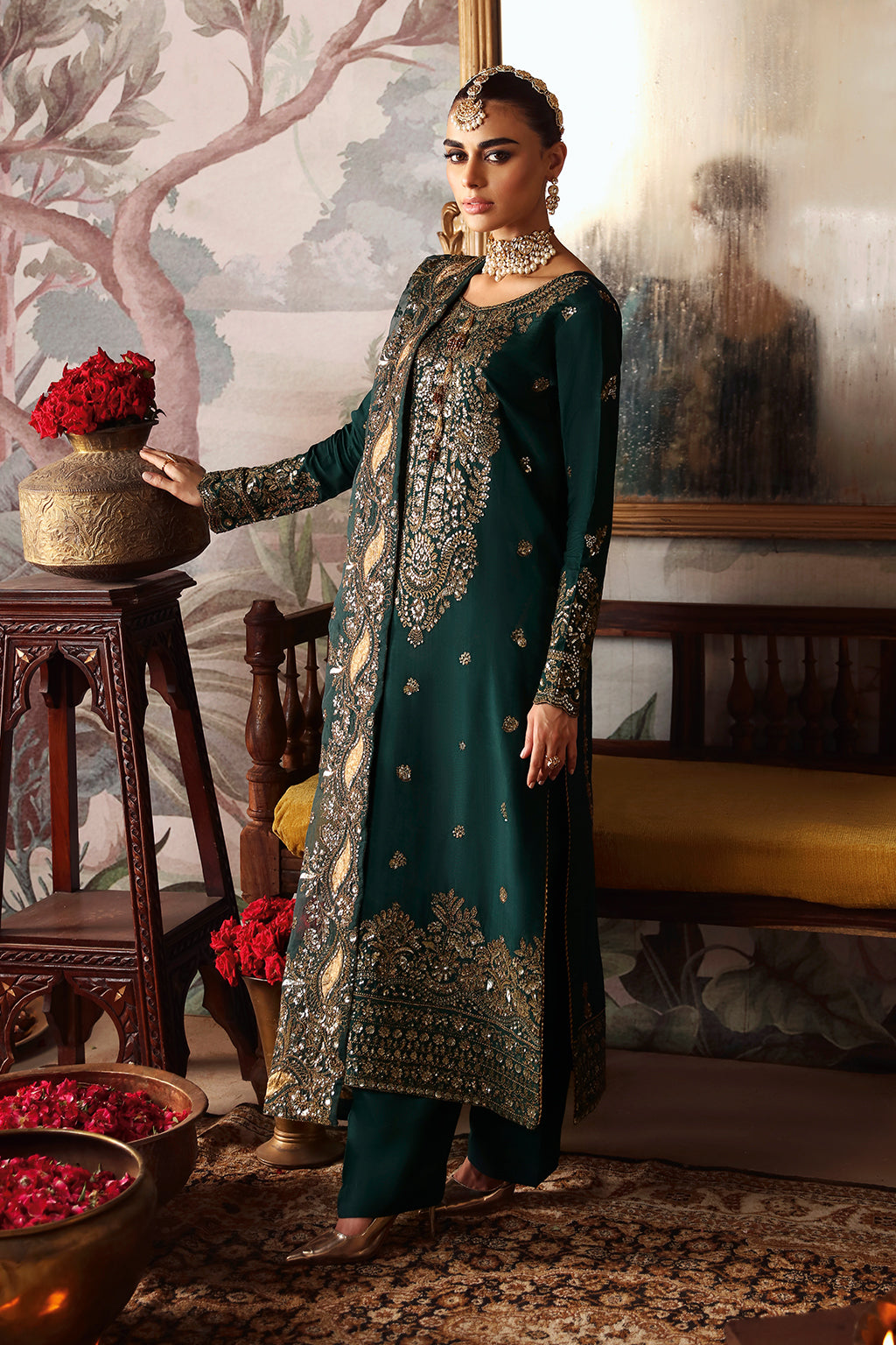 Shagna | Premium Raw Silk | Zaib S-03 - Ladies Clothes - Maria Faisal