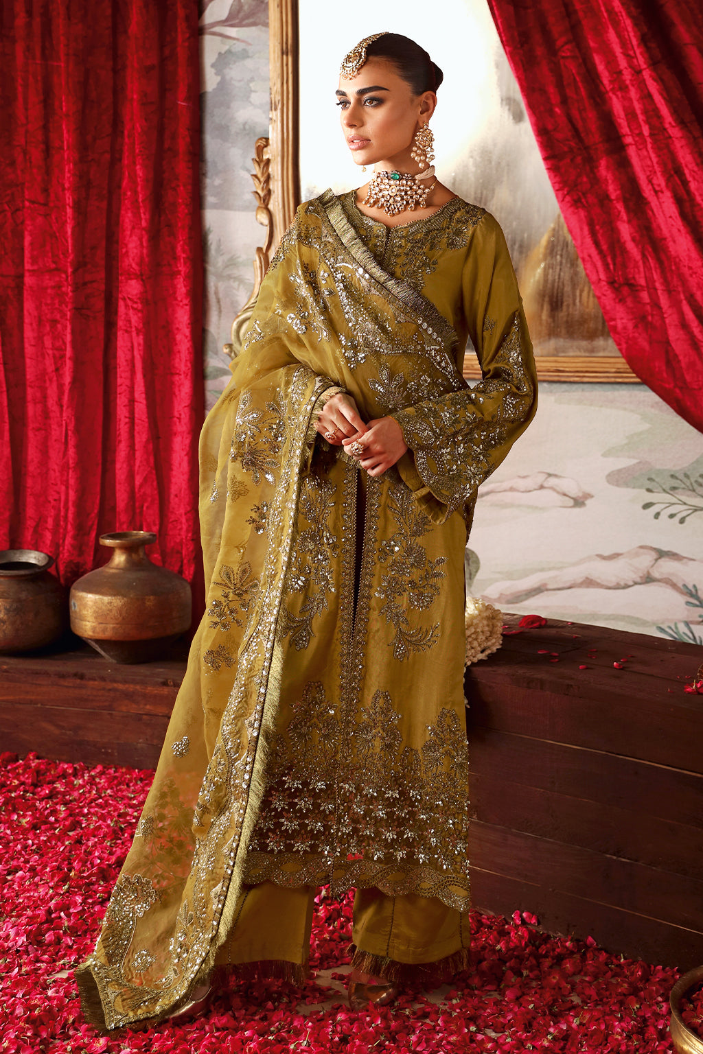 Shagna | Premium Raw Silk | Maya S-07 - Ladies Clothes - Maria Faisal