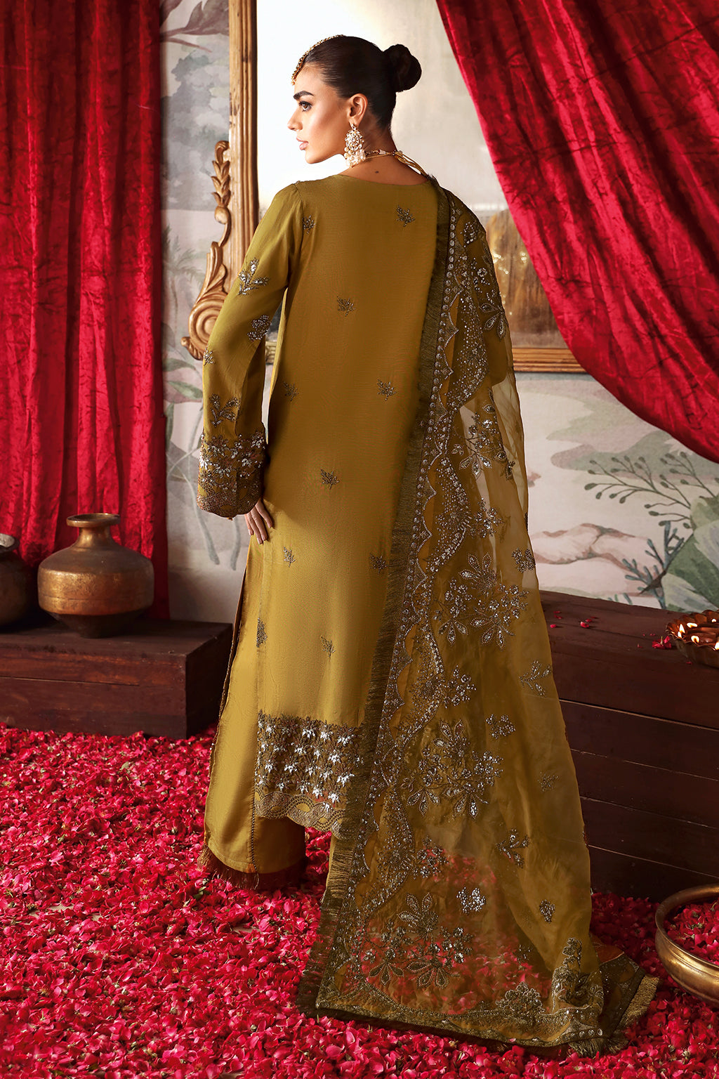 Shagna | Premium Raw Silk | Maya S-07 - Ladies Clothes - Maria Faisal
