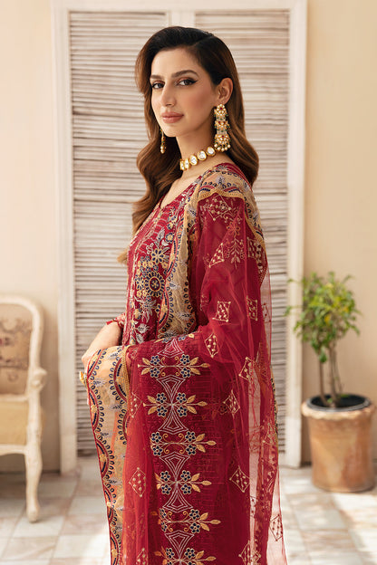 Ramsha | Chevron Chiffon Collection | A-907 - Ladies Clothes 