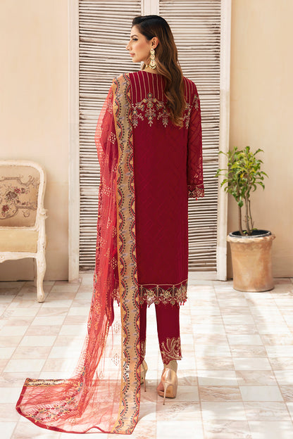 Ramsha | Chevron Chiffon Collection | A-907 - Ladies Clothes 
