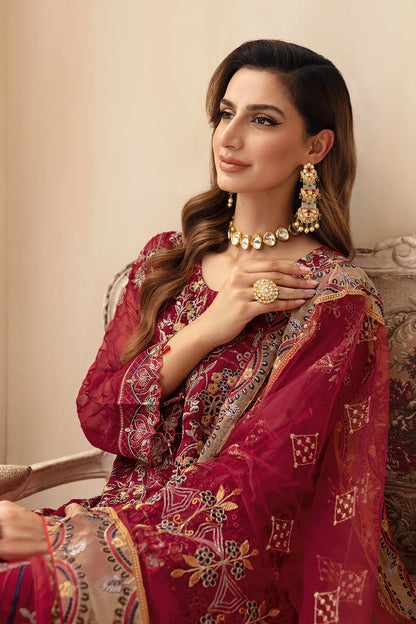Ramsha | Chevron Chiffon Collection | A-907 - Ladies Clothes 