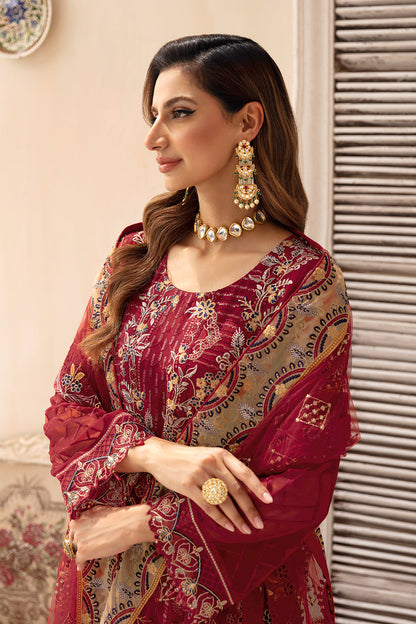 Ramsha | Chevron Chiffon Collection | A-907 - Ladies Clothes 