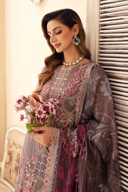 Ramsha | Chevron Chiffon Collection | A-908 - Ladies Clothes 
