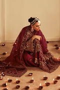 Shagna | Premium Raw Silk | Roshan S-04 - Ladies Clothes - Maria Faisal
