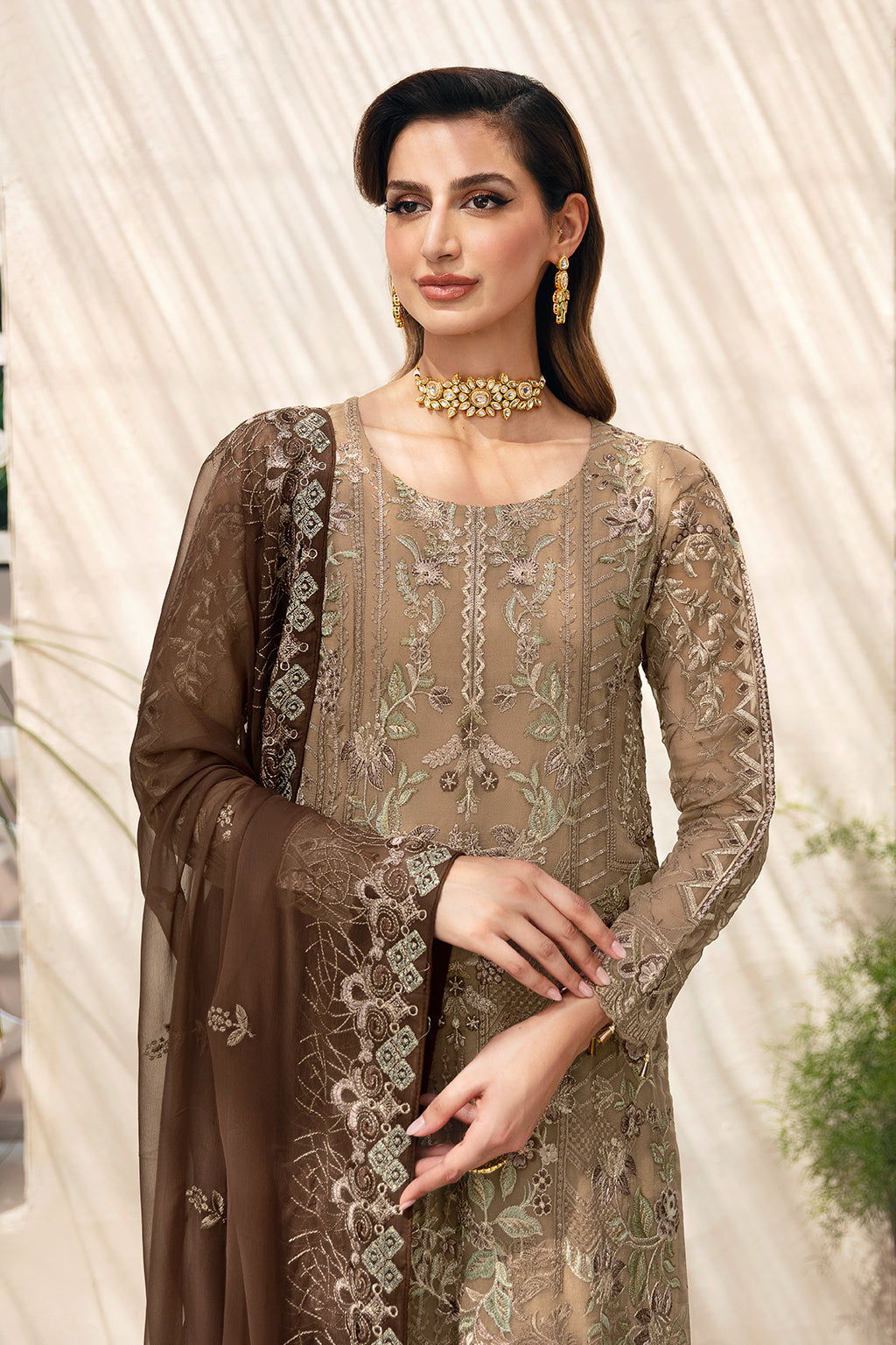 Ramsha | Chevron Chiffon Collection |A-904 - Ladies Clothes 