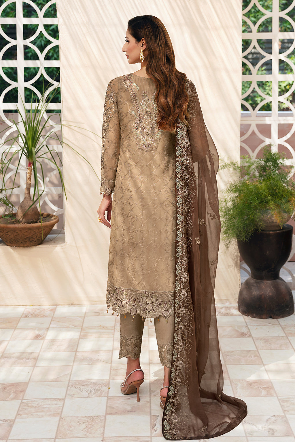 Ramsha | Chevron Chiffon Collection |A-904 - Ladies Clothes 
