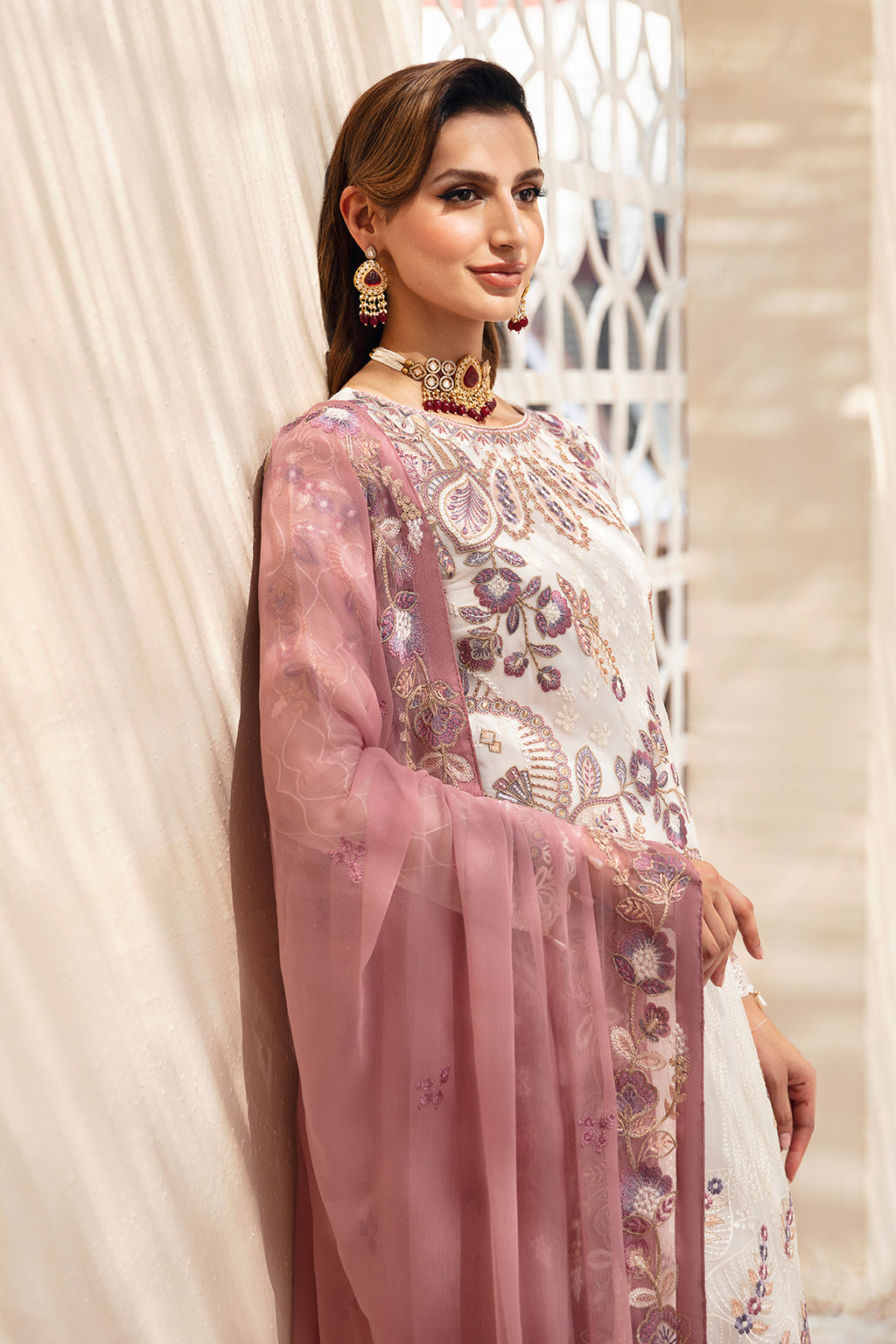 Ramsha | Chevron Chiffon Collection | A-902 - Ladies Clothes 