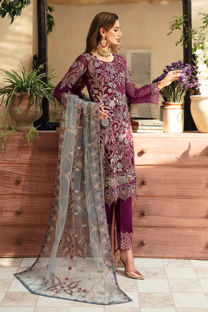 Ramsha | Chevron Chiffon Collection | A-911 - Ladies Clothes 