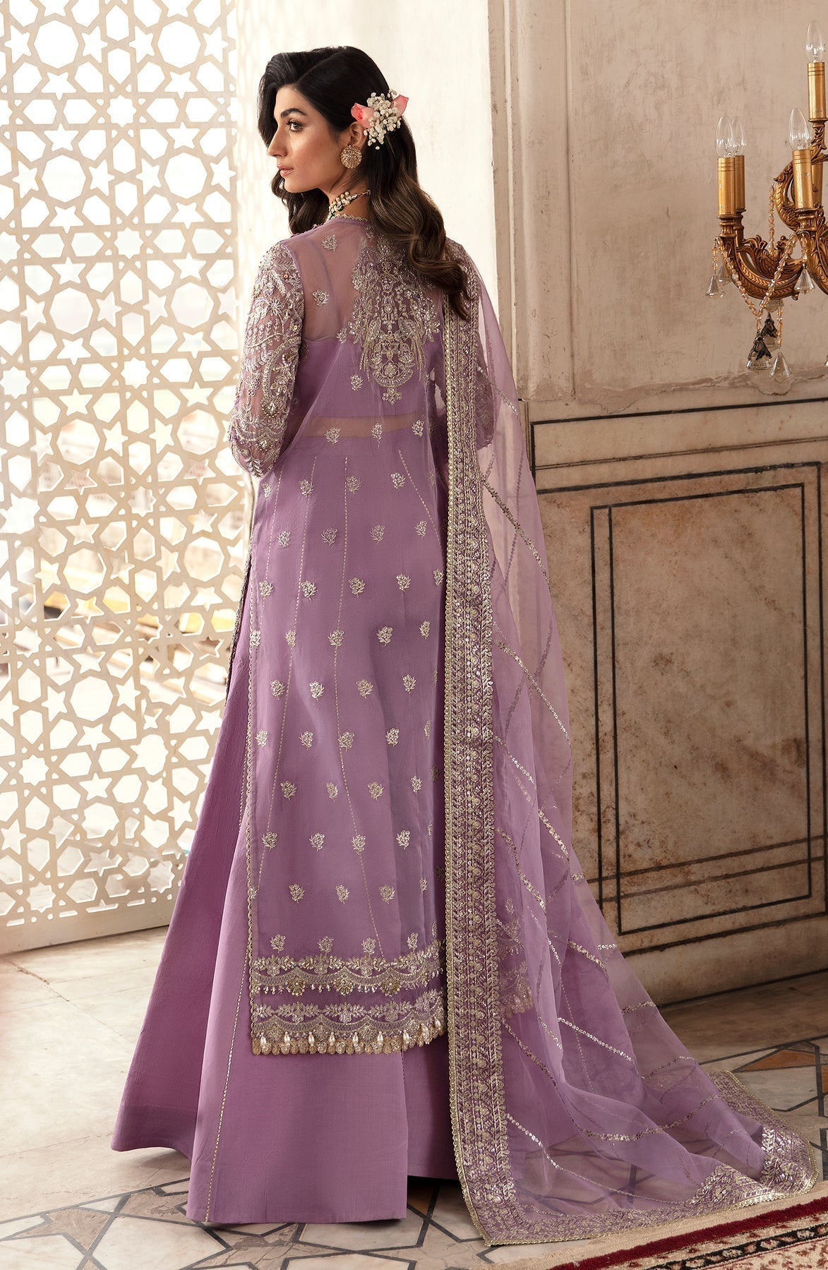 Zevk | Afsanah Wedding Formals | GUL-E-NARGIS - Designer Dress with Intricate embroidery and embellishments. Shop elegent wedding dress at Maria Faisal.
