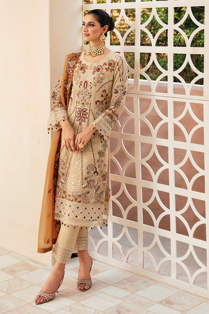 Ramsha | Chevron Chiffon Collection | A-912 - Ladies Clothes 