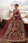 Zevk | Afsanah Wedding Formals | PARI ZAD - Designer Dress with Intricate embroidery and embellishments. Shop elegent wedding dress at Maria Faisal.