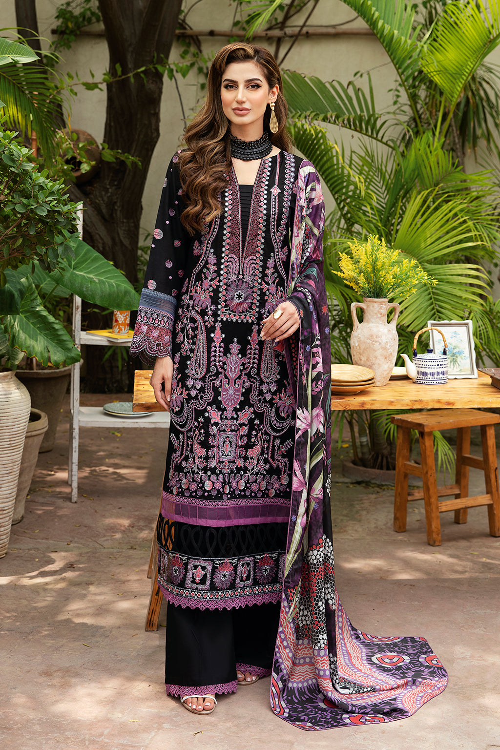 Ramsha | Riwayat Lawn Collection| Y-806 - Ladies Clothes - Maria Faisal